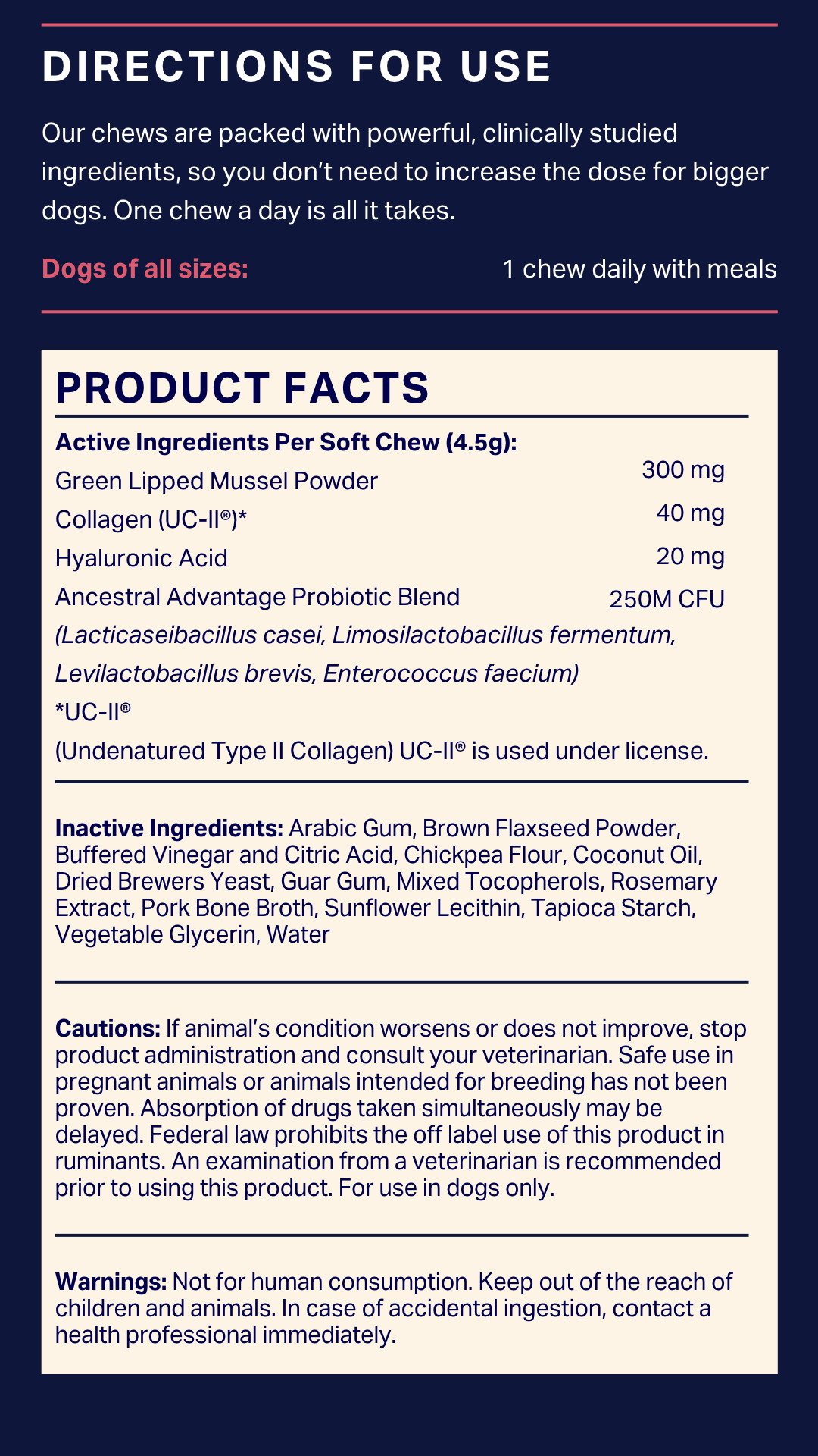 Nutritional Facts