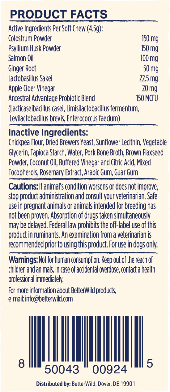 Nutritional Facts